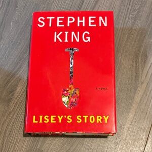 Stephen King "Lisey's Story" Hardcover - Red Cover